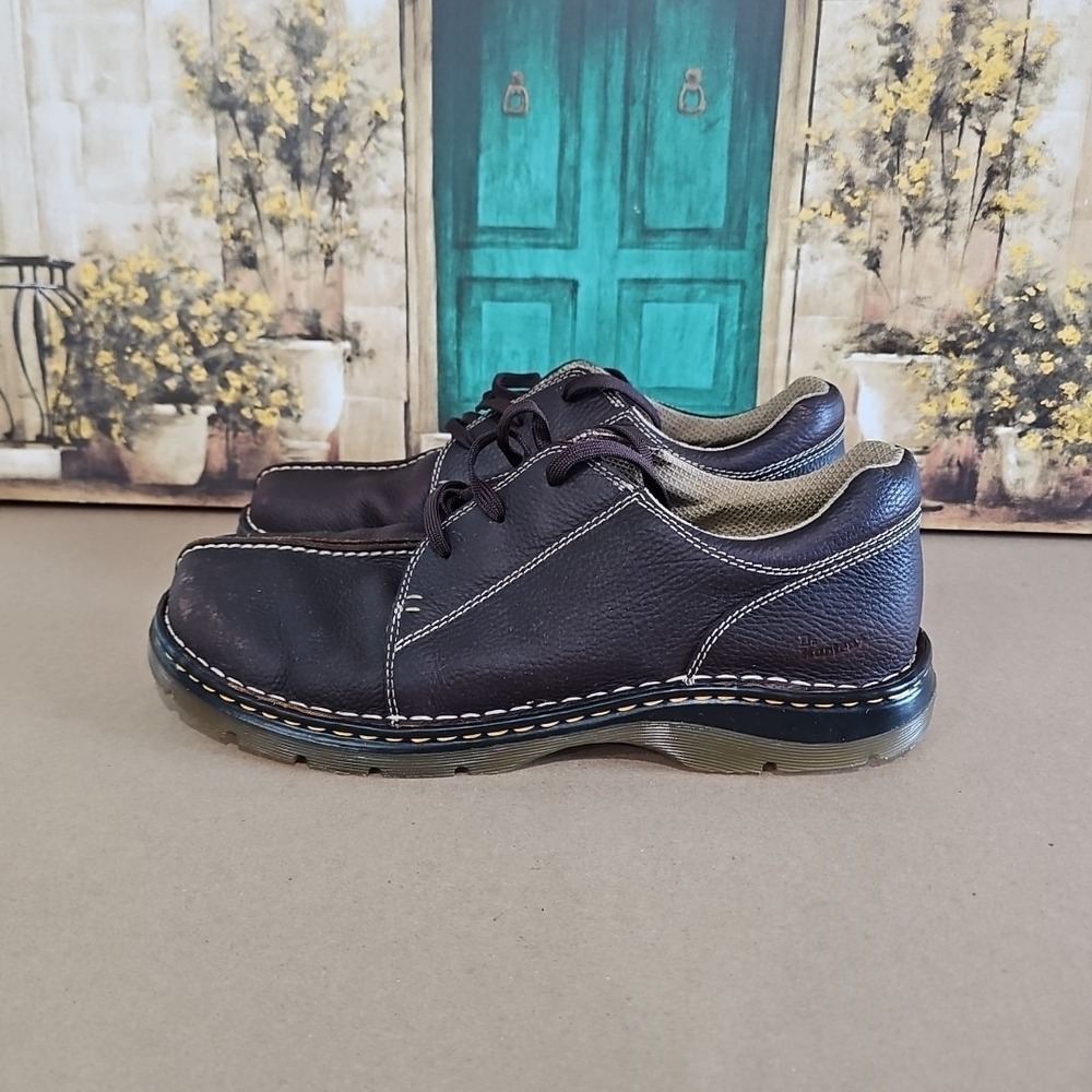 Dr‎ Martens Mens Brown Leather Oxford Lace Up Shoes 11232 Size US 14 EUR 48